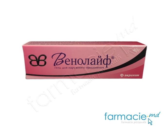 Venolife gel 2,5mg/20mg/50mg/g 40g N1 Akrihin
