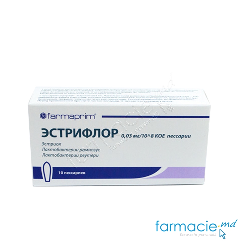 Estriflor ovule 0,03mg/10^8UF N5x2 Farmaprim