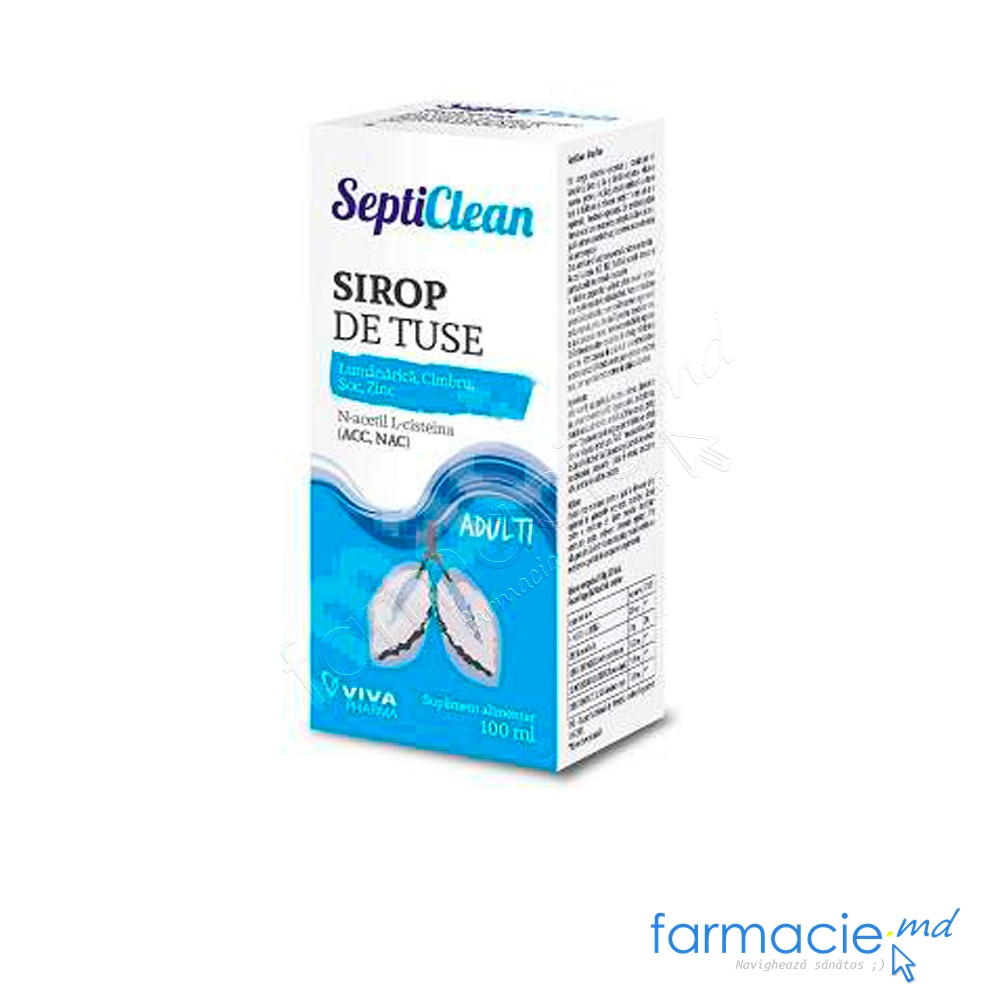 Sirop de tuse adulti 100ml SeptiClean ACC, NAC