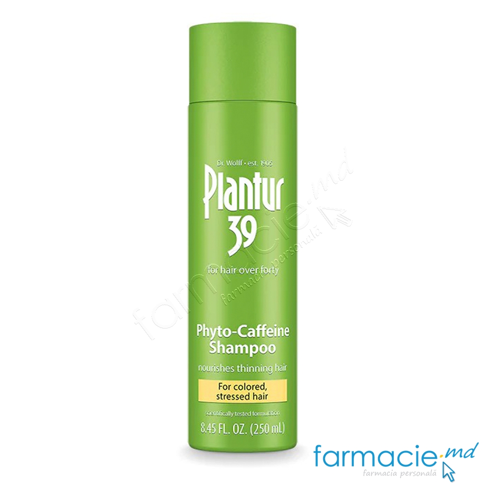 Plantur39 Sampon Phyto-Caffeine par vopsit si deteriorat 250ml