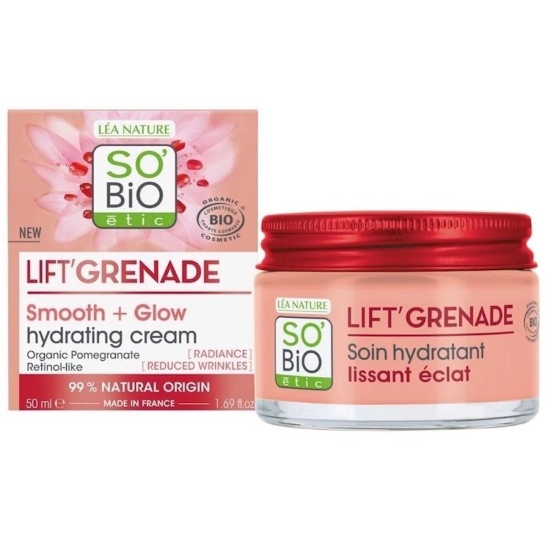 So Bio Lift Grenade Crema zi antirid rodie+retinol 50ml
