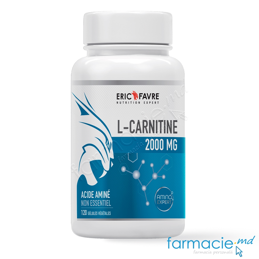 L-Carnitin 2000mg caps. N120 (4 caps/zi) Eric Favre