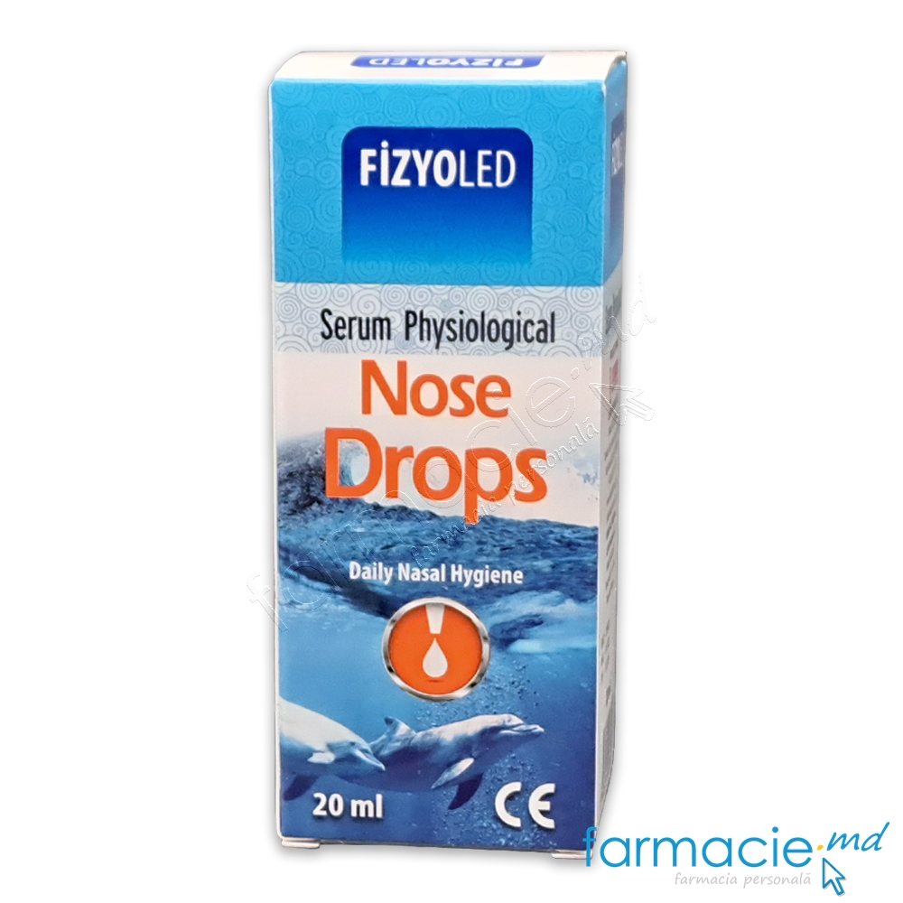 FIZYOLED Ser fiziologic picaturi nazale (curatare, congestie, hidratare) 20ml