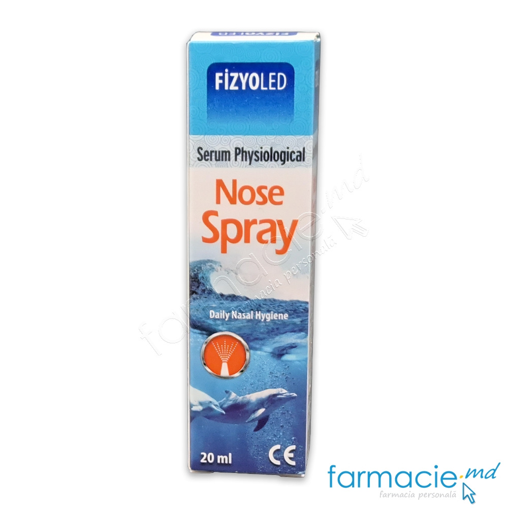 FIZYOLED Ser fiziologic spray nazal (curatare, congestie, hidratare) 20ml