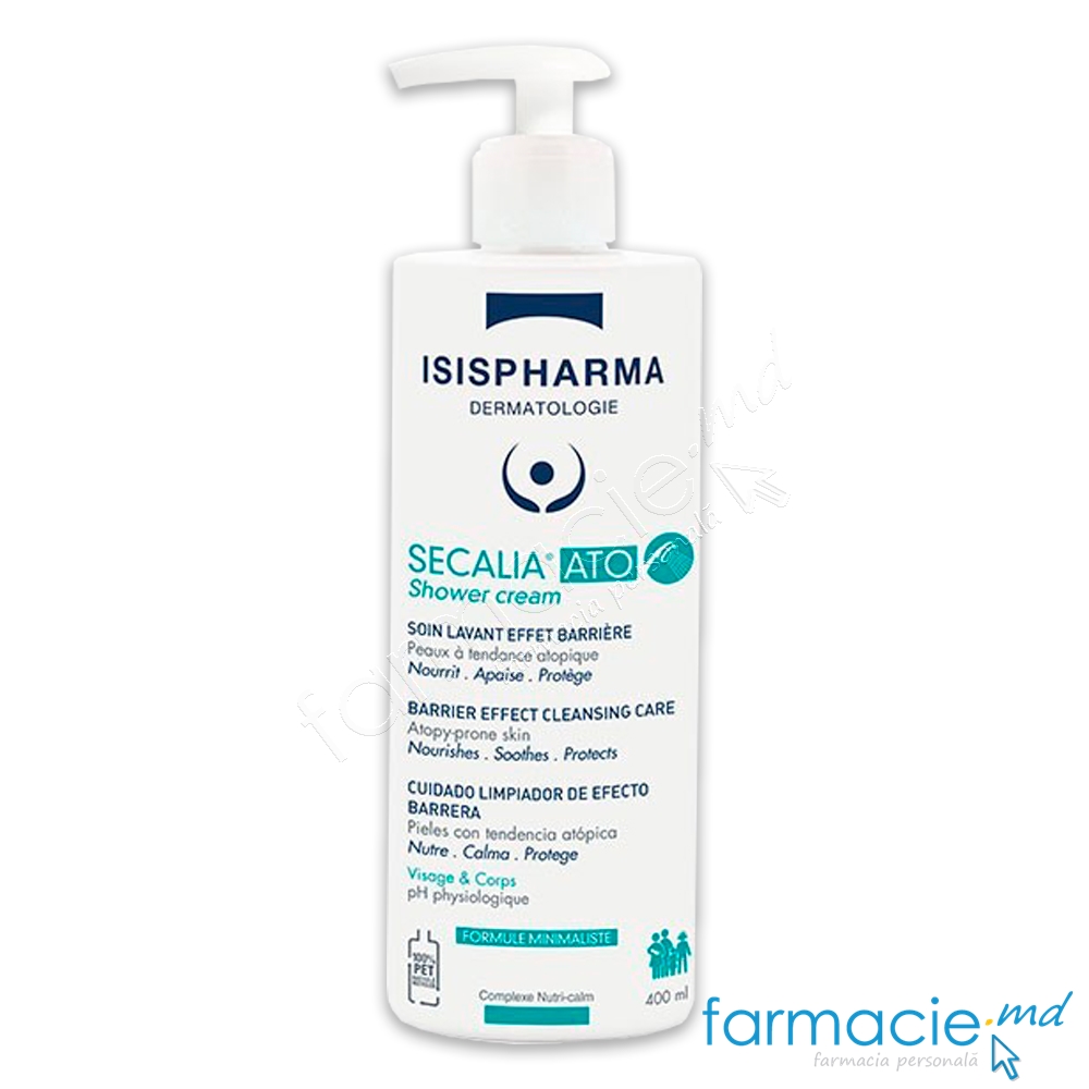 Secalia ATO Crema-gel dus 400ml+dozator Isispharma