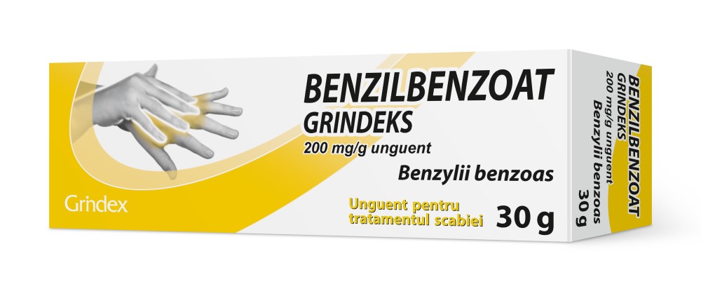 Benzilbenzoat unguent 200mg/g 30g N1 Grindeks