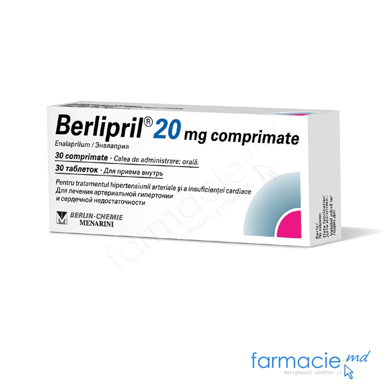 Berlipril® comp.20mg N10x3 Berlin-Chemie
