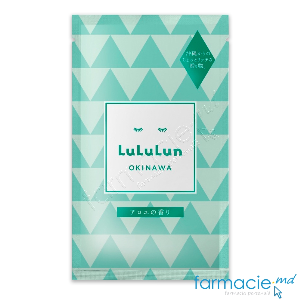 Lululun Masca fata Travel Okinawa Aloe, Calmeaza N1 pinza