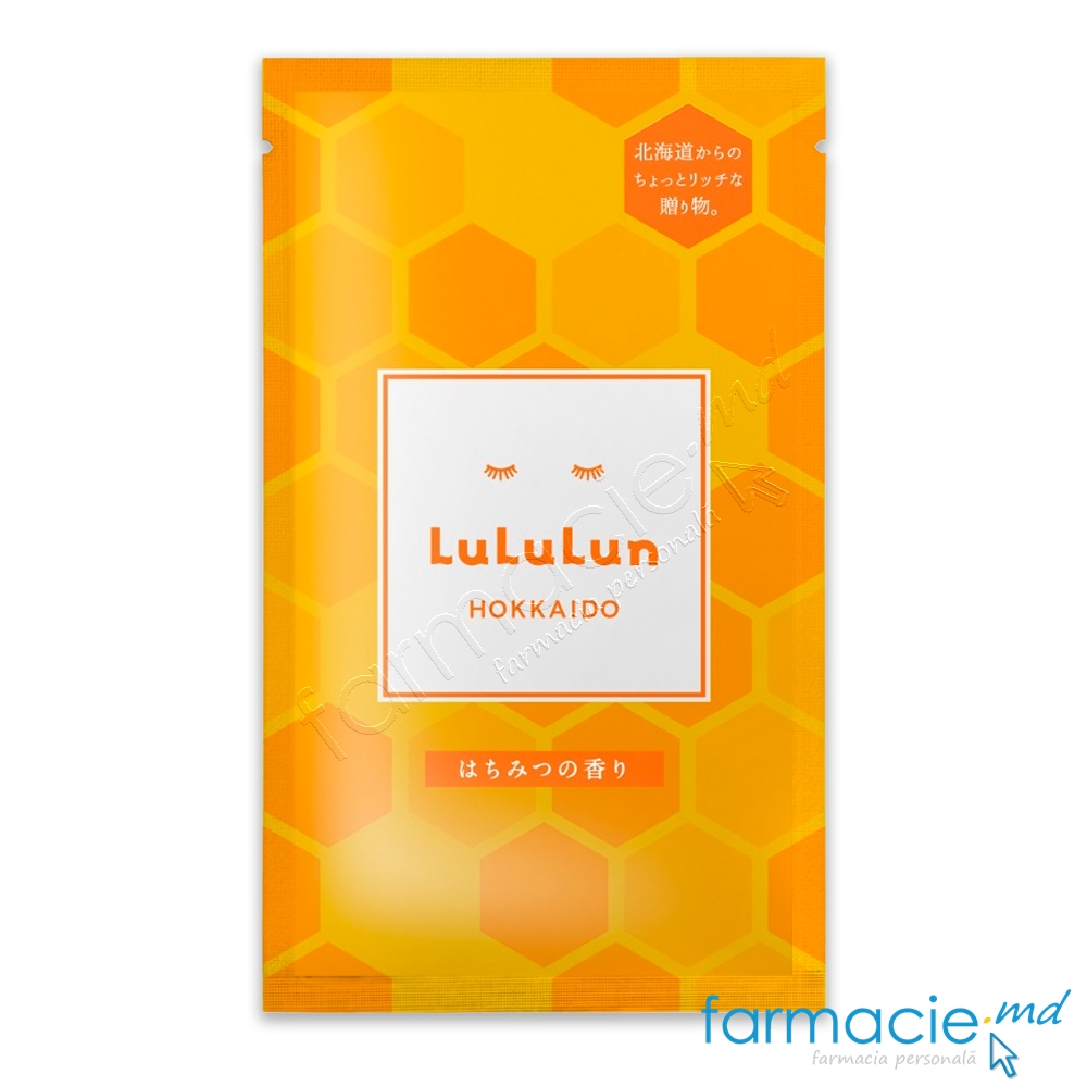Lululun Masca fata Travel Hokkaido Miere, Hidrateaza N1 pinza