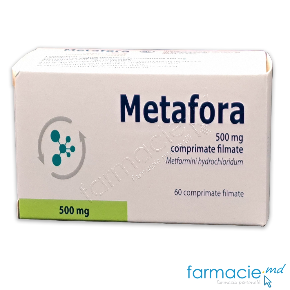 Metafora (Metformin) comp.film.500mg N10x6 KVZ