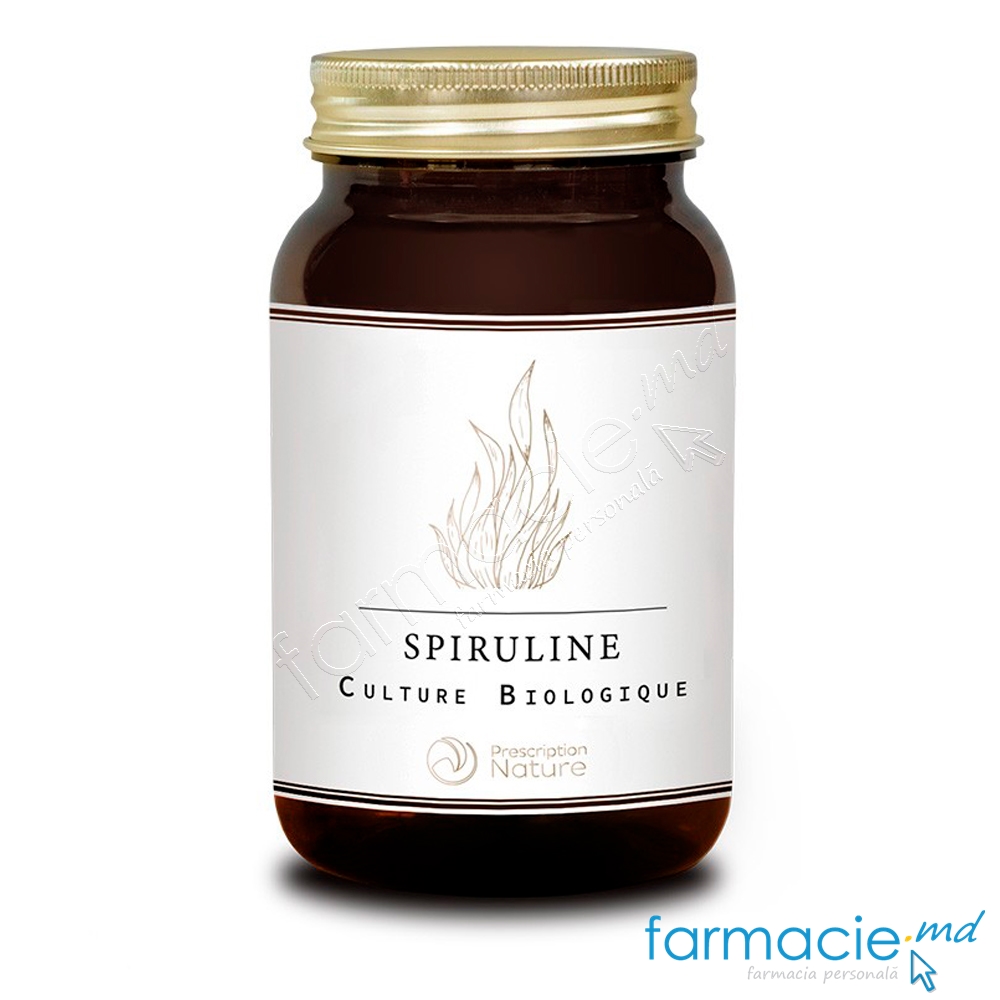 Spirulina BIO Organic 600mg caps. N45 Pharma Nature