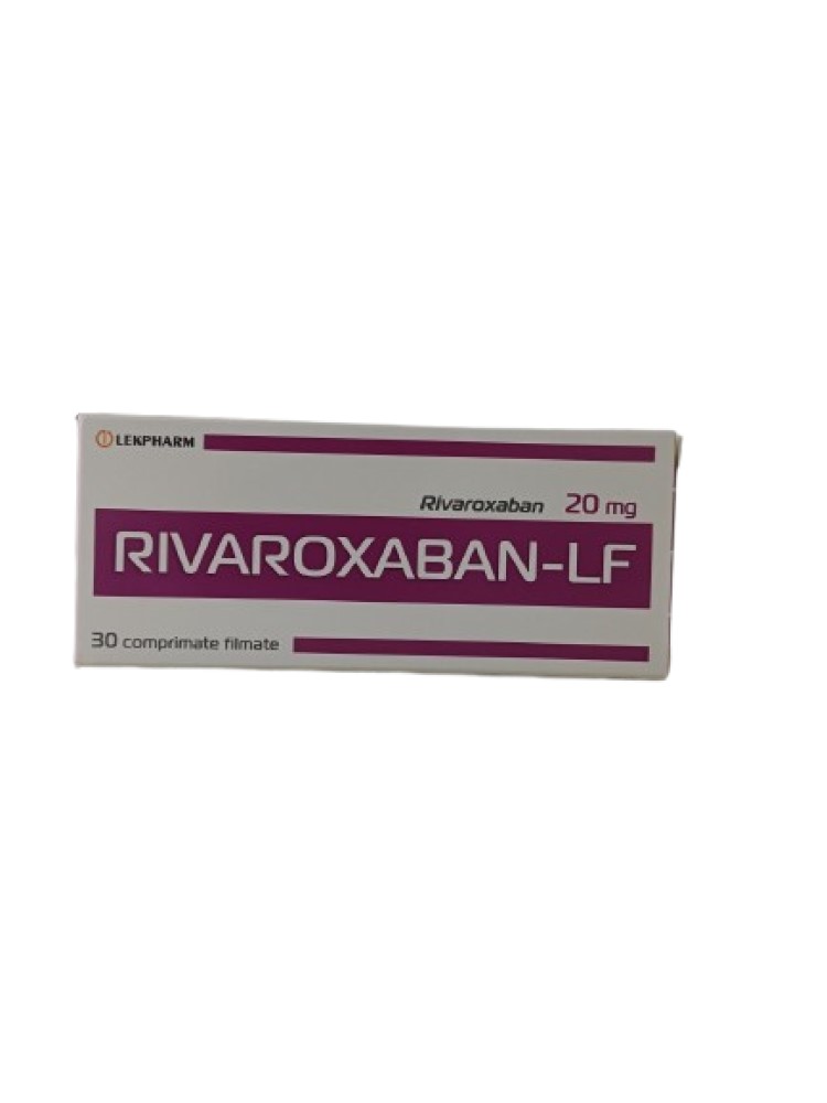 Rivaroxaban-LF comp.film. 20mg N10x3 Lekpharm