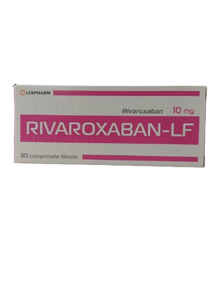 Rivaroxaban-LF comp.film.10mg N10x3 Lekpharm