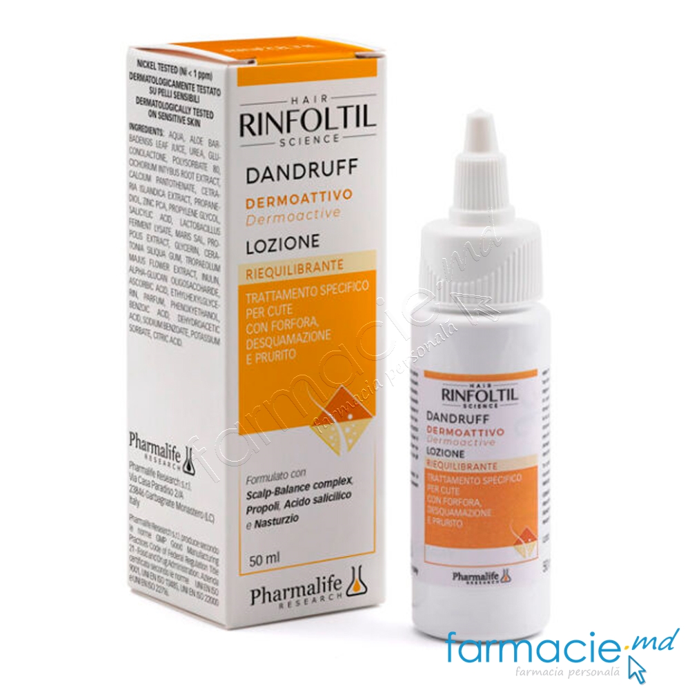 RINFOLTIL Dandruff Lotiune anti-matreata 50ml Pharmalife