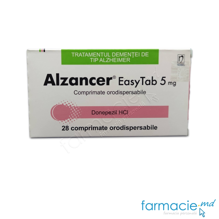 Alzancer® EasyTab comp.orodisp.5mg N7x4 Nobel Ilac