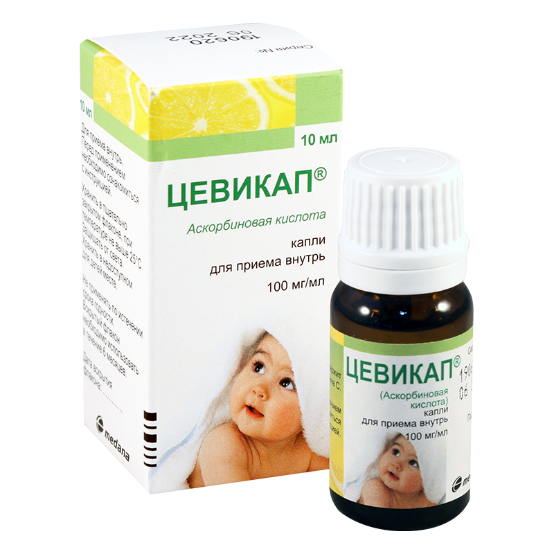 Cevikap pic. orale, sol. 100 mg/ml 10ml N1
