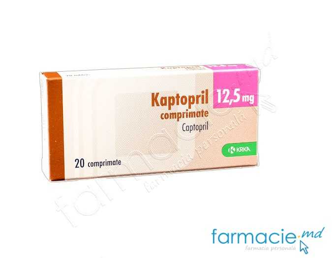 Kaptopril comp.12,5mg N10x2 KRKA