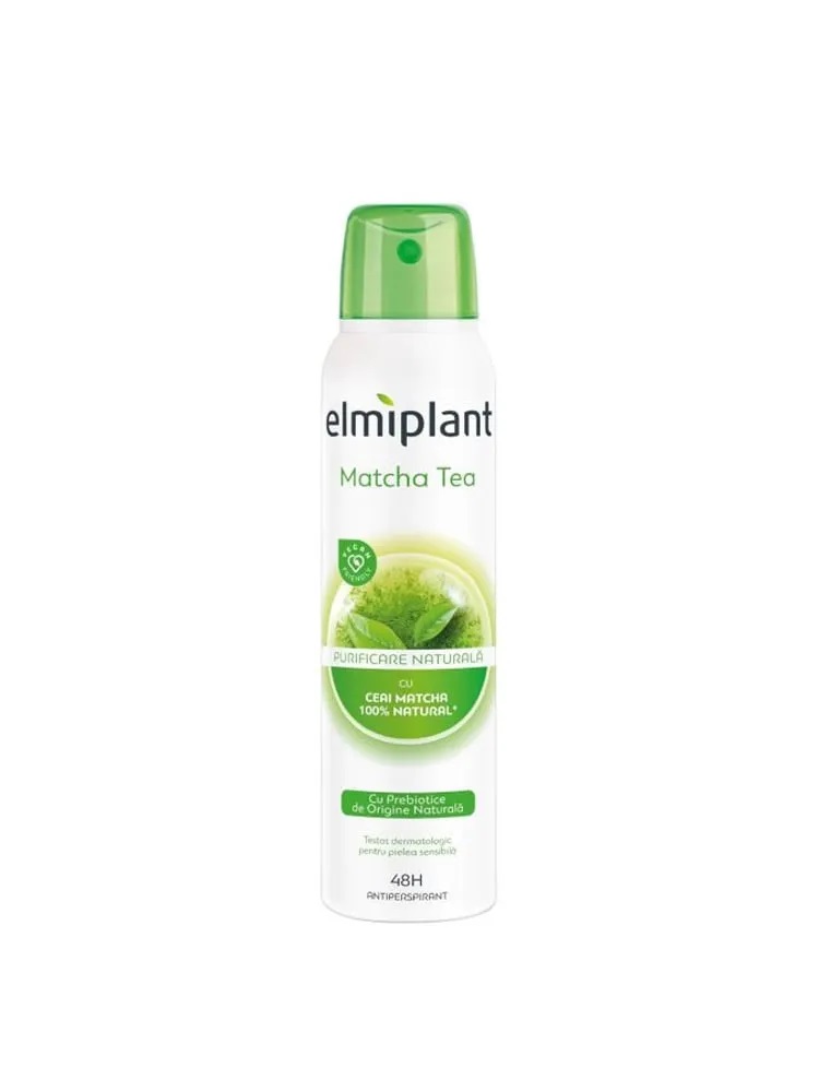 Elmiplant Deodorant Spray ceai matcha 150ml