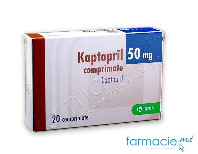 Kaptopril comp.50mg N10x2 KRKA