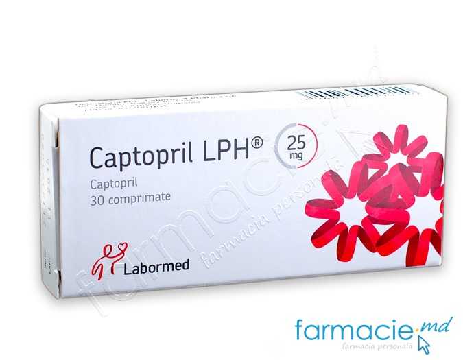 Captopril LPH® 25 mg comp. N10x3