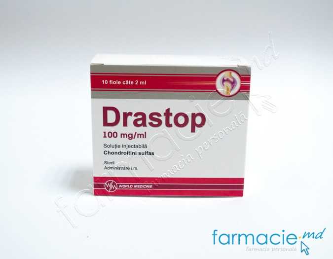 Drastop sol.inj.100mg/ml 2ml N5x2 World Medicine
