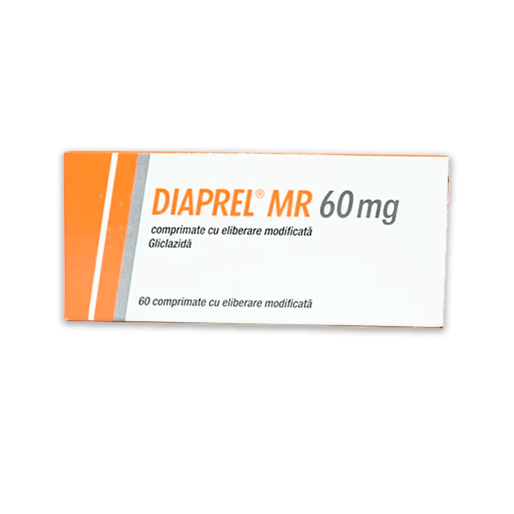Diaprel® MR comp.cu elib.modif.60mg N60 Servier