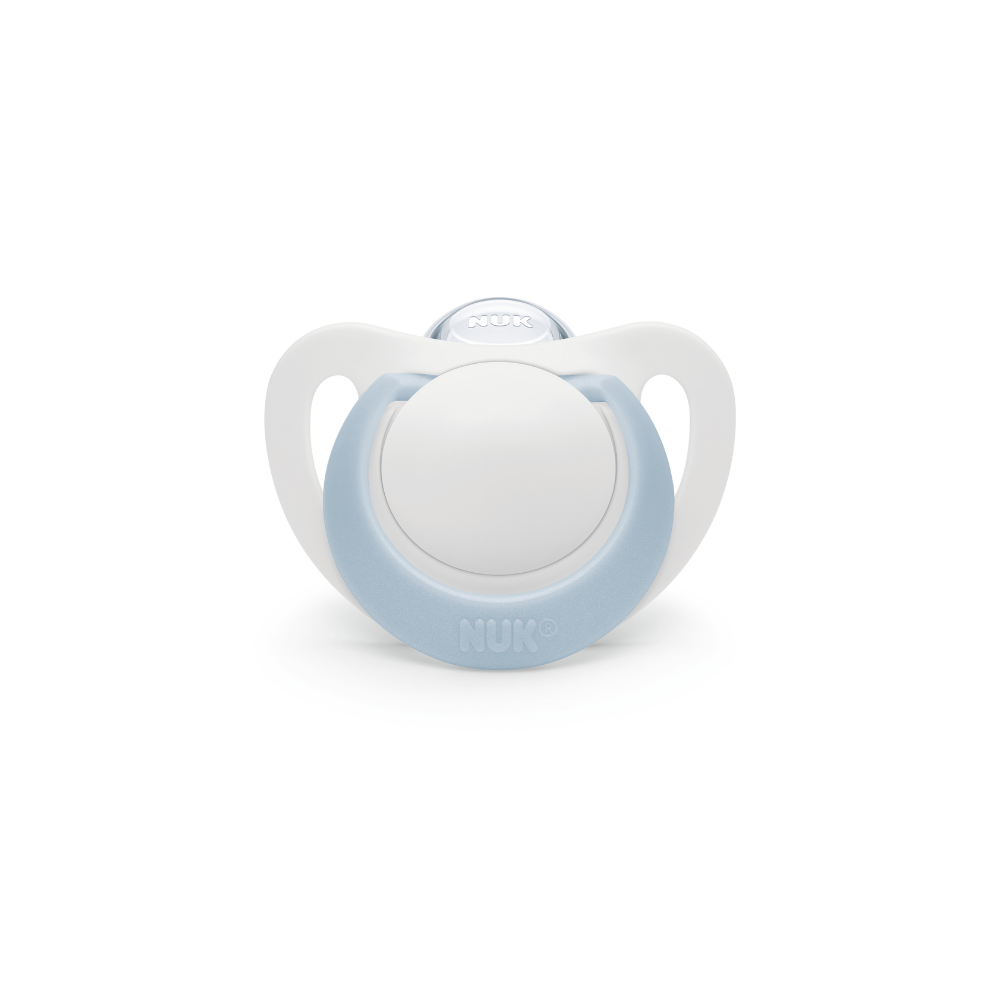 NUK Suzeta silicon Star 0-6luni