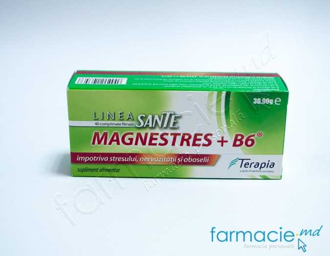 Magnestres+B6 comp. 500mg N10x4