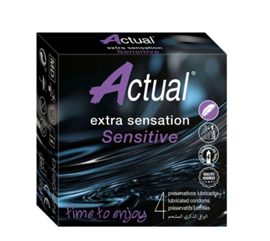 Prezervative Actual N4 Sensitive (TVA8%)