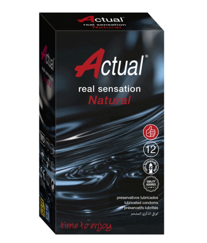 Prezervative Actual N12 Natural (TVA8%)