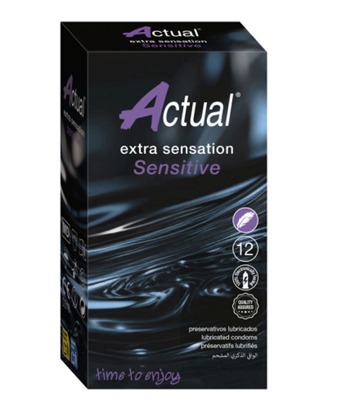 Prezervative Actual N12 Sensitive (TVA8%)