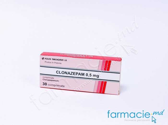 Clonazepam comp.0,5mg N30~ Polfa