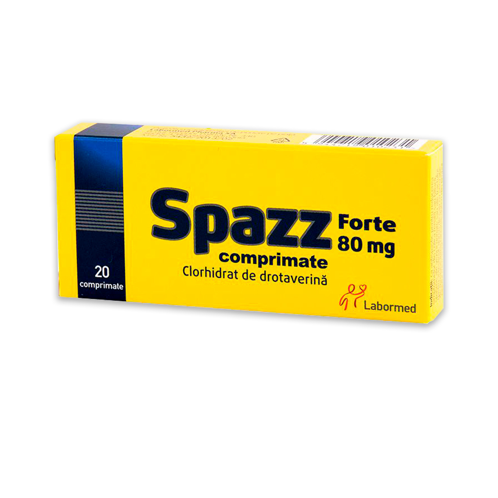 Spazz Forte comp.80mg N10x2 Labormed