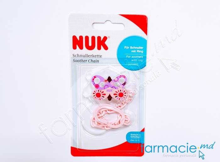 NUK Lantisor-clema suzeta