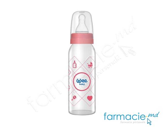 WeeBaby Sticluta sticla 250ml 0-6luni