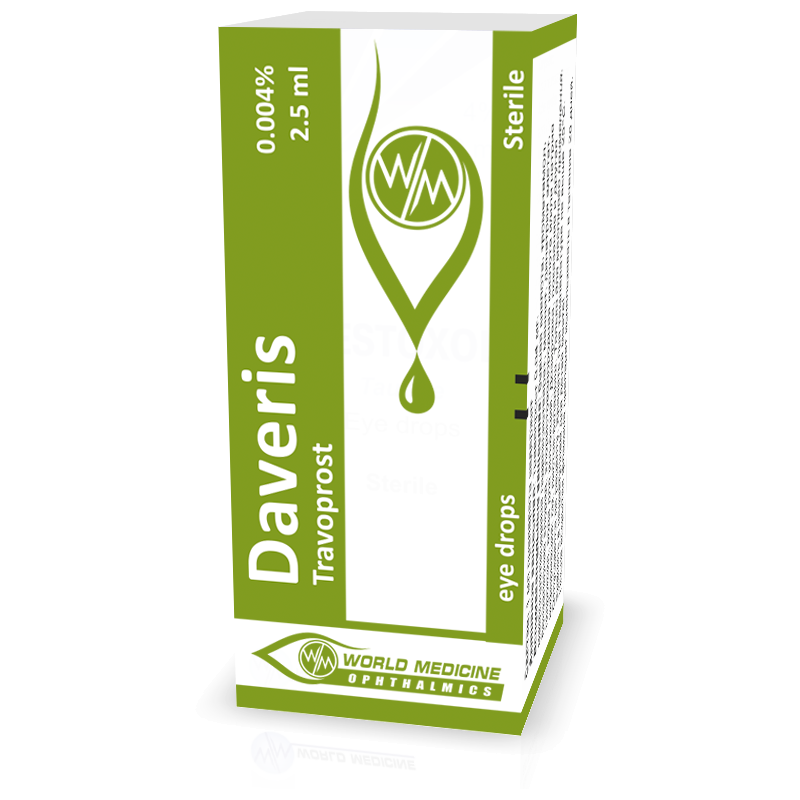 Daveris pic.oft.,sol.0,04mg/ml 2,5ml N1 World Medicine