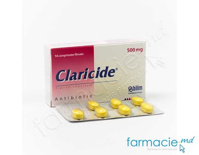 Claricid® comp.film.500mg N7x2 Bilim Ilac