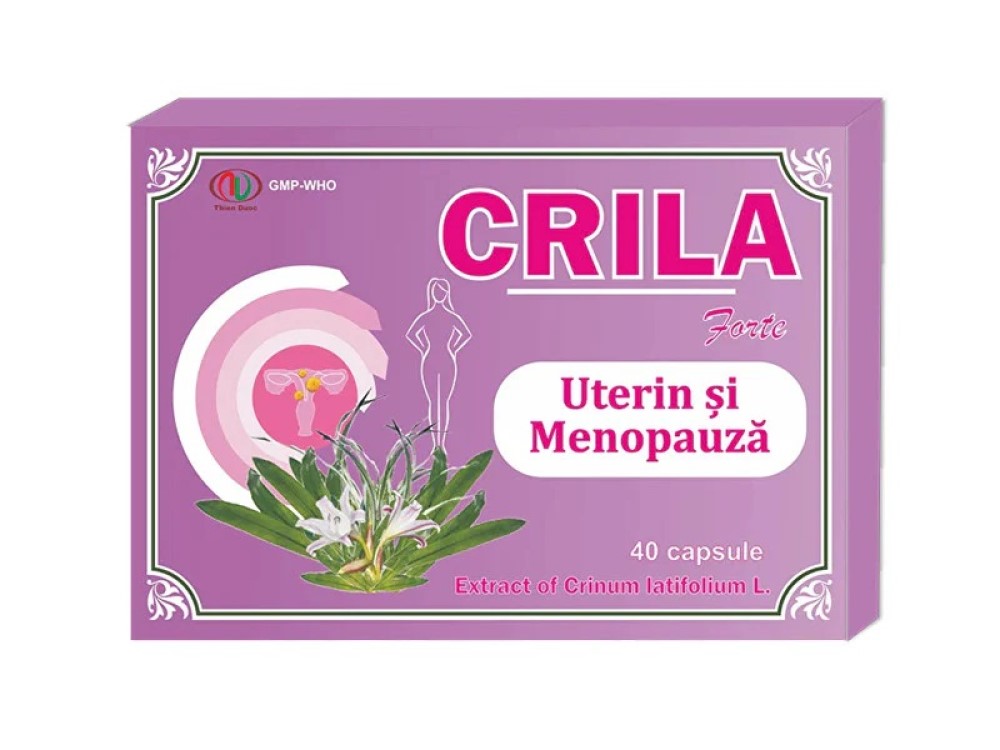 Crila forte uterin si menopauza caps. N40