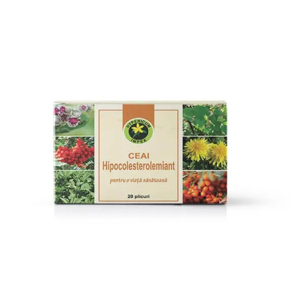 Ceai Hypericum Hipocolesterolemiant 2g N20
