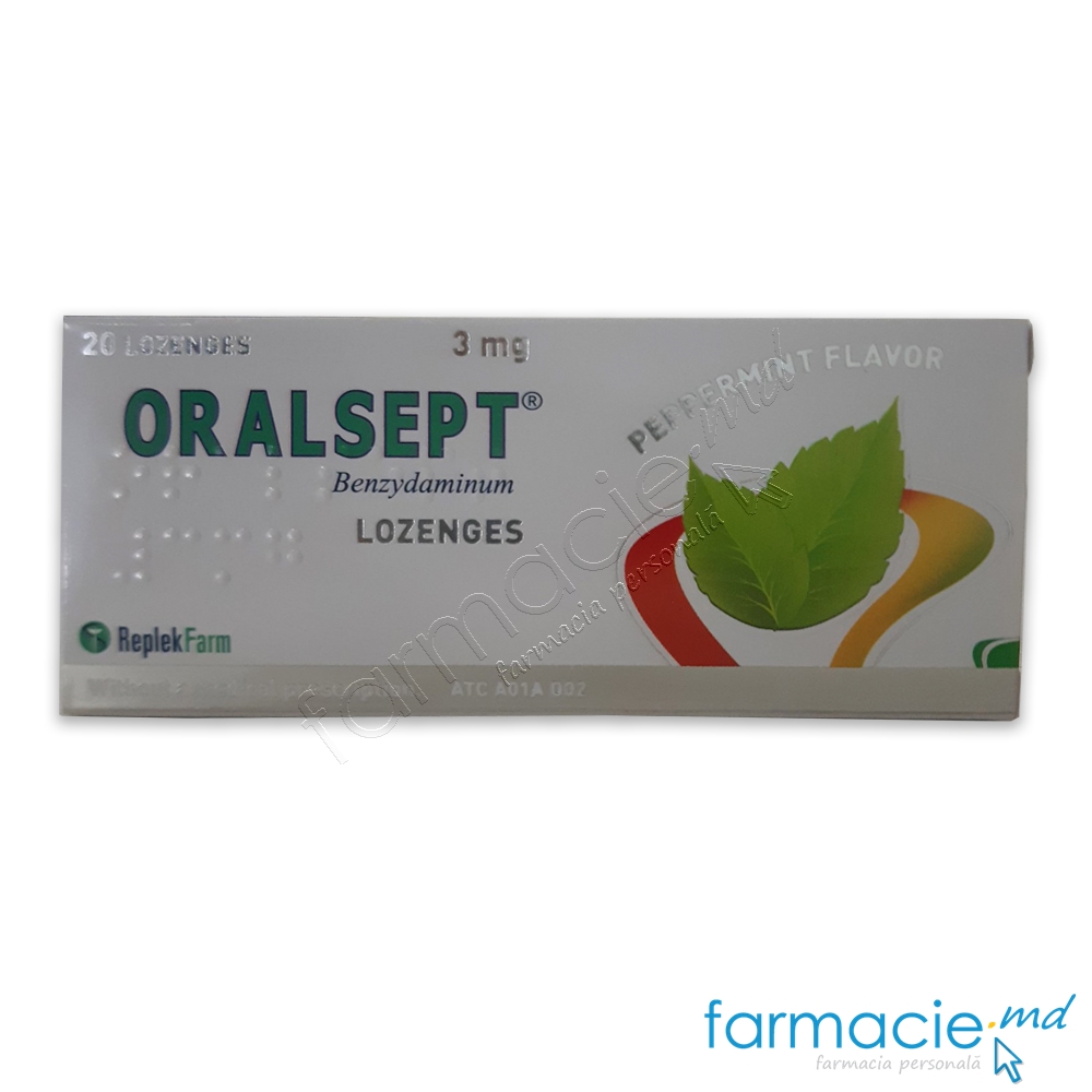 Oralsept® pastile 3mg N10x2 Replek