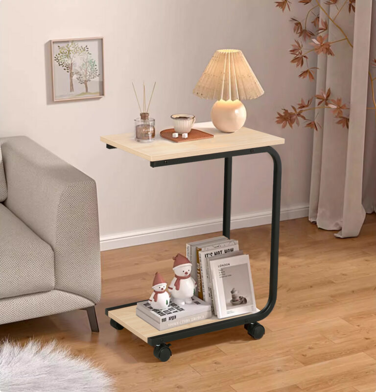 Masuta laterala Alabama 50x30x60H Stejar M37/Black