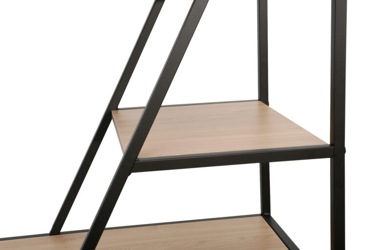 Стеллаж Agis Plus 60×40×160H Дуб/Black