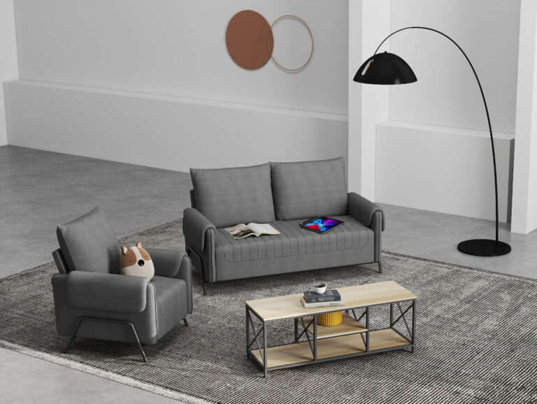 Canapea Lugo Dark Grey