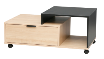 Masa Cafea Larson 100x30x80H Stejar/Black