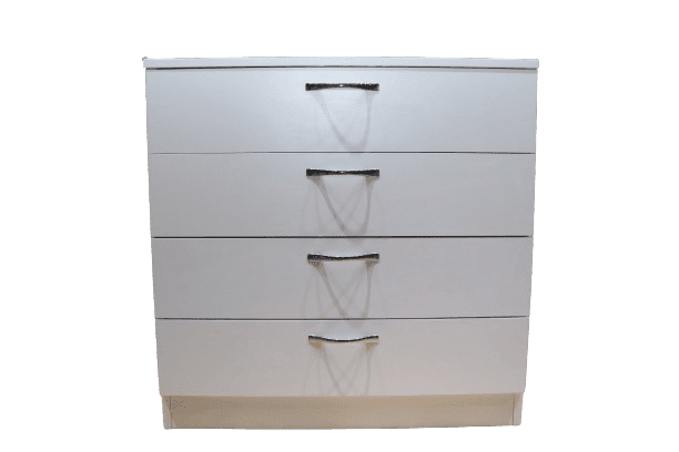 Comodă albă din PAL alb L800 8681SM ME