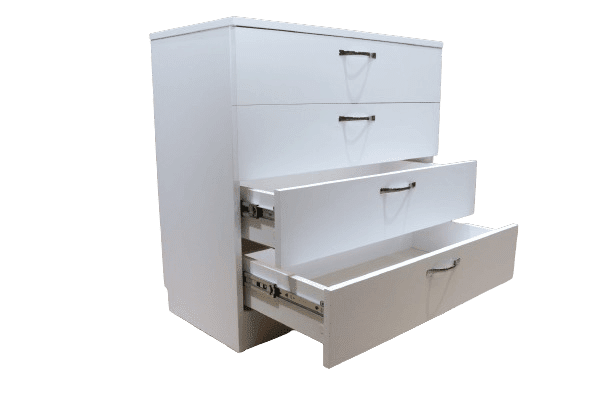 Comodă albă din PAL alb L800 8681SM ME