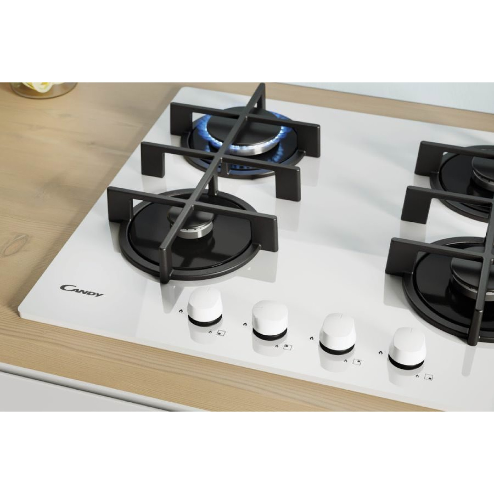 Plită pe gaz încorporabilă CVG6WW CANDY