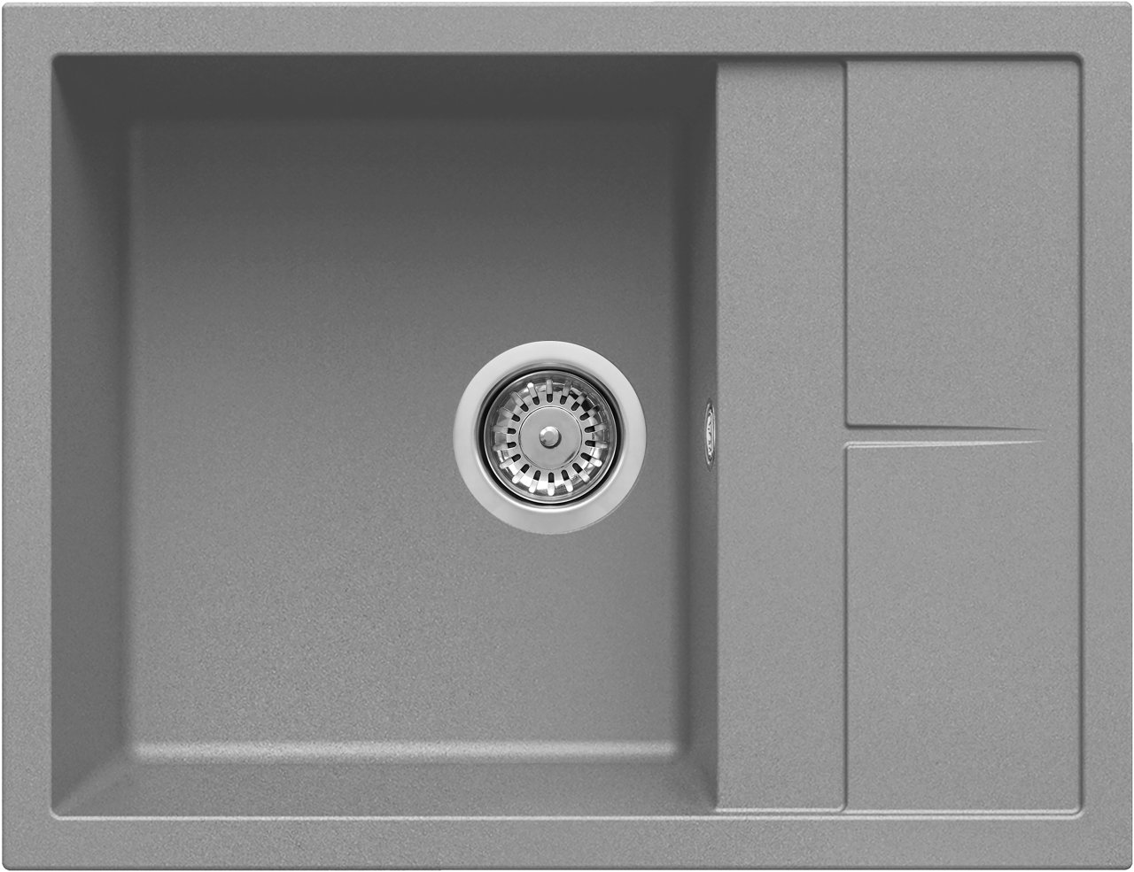 Chiuveta UNICO 125 48 CEMENTO ELLECI