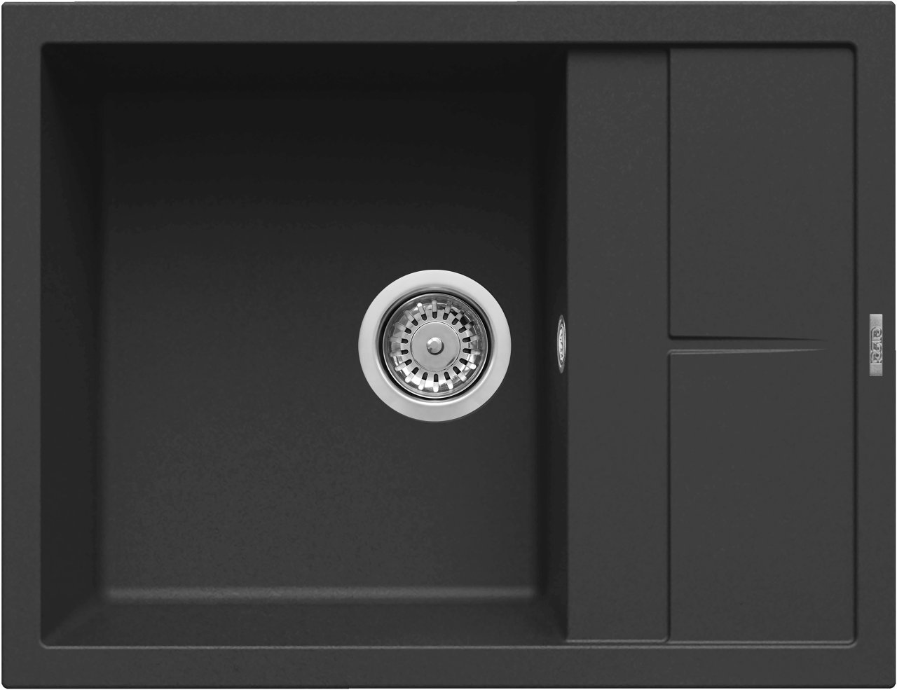 Chiuveta UNICO 125 40 FULL BLACK ELLECI