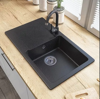 Chiuveta TRENDY BLACK DAPPLED GRANITAN